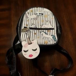 Betsey Johnson backpack purse